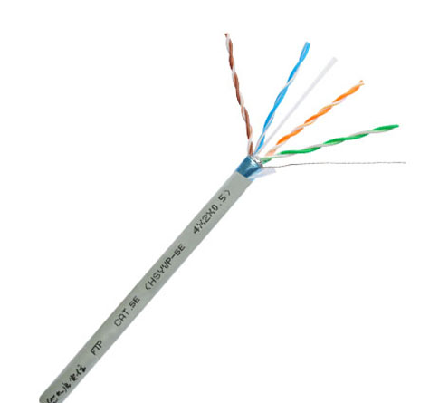 超五类4对屏蔽型数字通信电缆